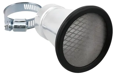 Image de Entonnoir d'admission STR8 avec filtre de 35 mm, compatible avec Yamaha Aerox 50 et Piaggio Typhoon 50