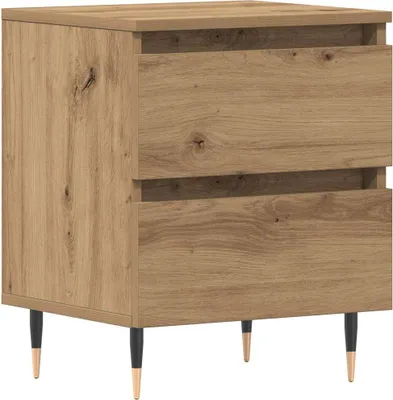 Zdjęcie produktu dla Szafka Nocna z szufladą Dąb rzemieślniczy 40 x 35 x 50 cm