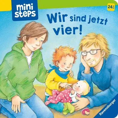 Produktbild von ministeps: Wir sind jetzt vier!