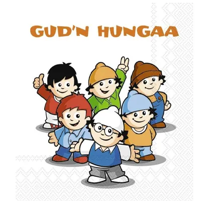 Produktbild von Serviette "Gud'n Hungaa", 20 Stück