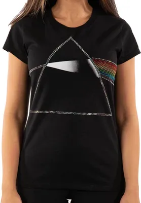 Immagine prodotto di Pink Floyd - Maglietta "Dark Side Of The Moon" da donna RO3791 (L) (Nero)