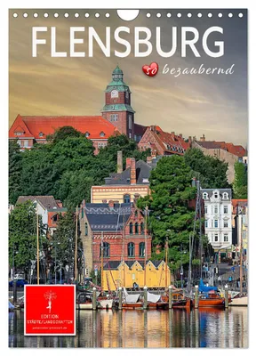 Produktbild von Flensburg - so bezaubernd (Wandkalender 2027 DIN A4 hoch), CALVENDO Monatskalender