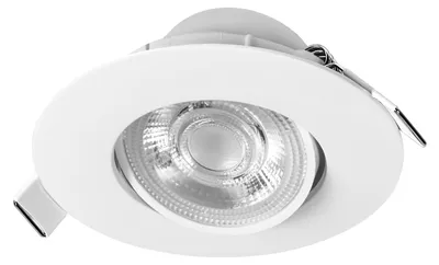 Productafbeelding van OSRAM Inbouwspots/Spotset, verstelbaar, wit, 3 stuks, 330 lm, 4,9 W, IP20, warm wit, 3000 K