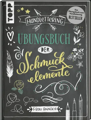 Produktbild von ISBN Handlettering. Übungsbuch der Schmuckelemente, Bildend, Deutsch, 64 Seiten
