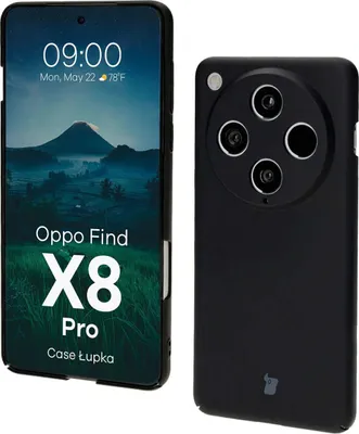 Produktbild von Bizon Case Lupka Oppo Find X8 Pro schwarz