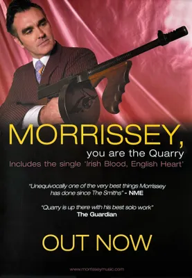 Immagine prodotto di Morrissey - You Are The Quarry - 2004 - Locandina/Poster - 50x70 cm