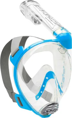 Produktbild von Cressi Baron Clear/Blue Transparent S/M Tauchermaske