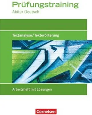 Produktbild von Deutschbuch Prüfungstraining Textanalyse / Texterörterung