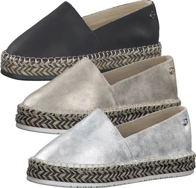 Produktbild von s.Oliver Damen Slipper Ballerina Plateau 5-24205-36, Größe:41 EU, Farbe:Gold
