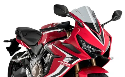 Productafbeelding van Puig Racing windscherm voor motorfiets, getint
