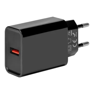 Immagine prodotto di CONFEZIONE: Caricabatterie da viaggio ME USB-A 18W Nero