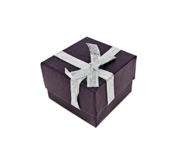Produktbild von 10 x Ringetuis Schmuckschachtel Ringebox Schmuckkästchen Schmucketuis (lila)