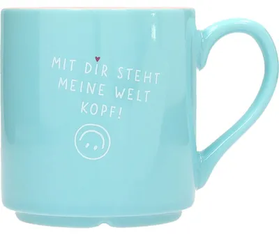Lieblingsbecher Motiv Nr. 44, 300 ml, Porzellan, Goldfolie, Innenaufdruck