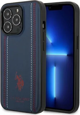 Immagine prodotto di Us Polo Ushcp14Xpfav Iphone 14 Pro Max 6,7 Granatowy/Navy Blue Punto pelle