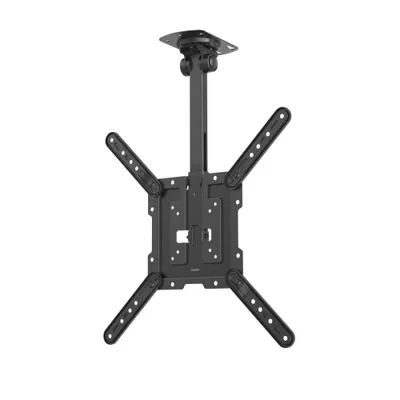 Produktbild von HAMA TV-Deckenhalterung schwenkbar, höhenverstellbar, 400x400, 165 cm (65"), SW (00220877)