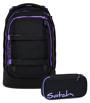 Produktbild von Satch, Schulrucksack-Set PACK Purple Phantom 2-teilig, ab 5. Klasse