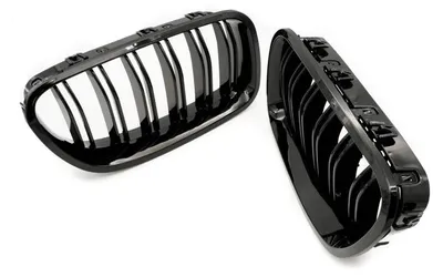 Produktbild von ESEN SKV 66SKV183 Kühlergrill Frontgrill für BMW 5 Touring (F11) Schwarz Glänzend