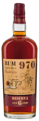 Produktbild von Rum Agricola da Madeira 970 Reserva 6 Anos | 0,7l. Flasche