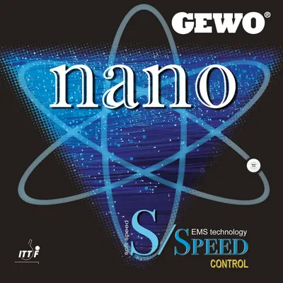 Produktbild von GEWO Tischtennisbelag / Nano S/Speed Control / NEU /