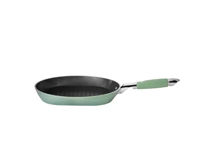 Produktbild von -freie Grillpfanne Ø30 cm - Primecook - Gas und Induktion - sichere und strapazierfähige Ecoshield Antihaftbeschichtung - 100% sicher - mit Deckel