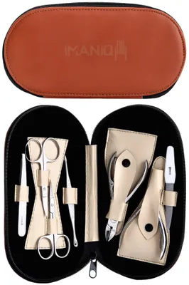 Produktbild von Kosmetikset für Maniküre Pediküre Nagelknipser Nagelfeile Nagelschere Pinzette für SPA-Salon