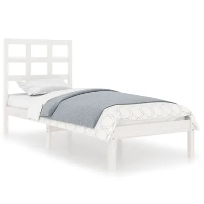 Obrázek produktu pro vidaXL Postel z masivu bílá 75x190 cm