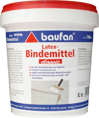 Produktbild von Baufan Latex -Bindemittel classic 750 ml