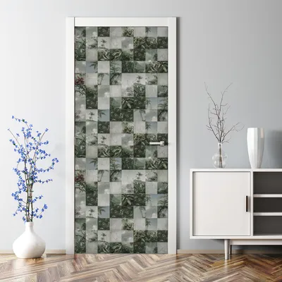 Produktbild von Dekorative Türposter selbstklebend Klebefolie Wandaufkleber Türaufkleber Mondkunst 70 x 200 cm