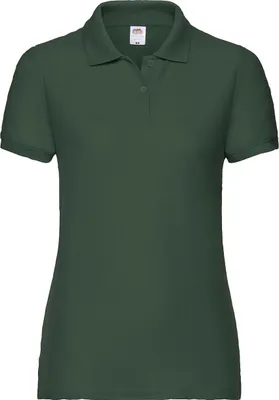 Immagine prodotto di Fruit of the Loom 63-212-0 | Lady-Fit 65/35 Polo da donna - Colore: Verde bottiglia - Taglia: L