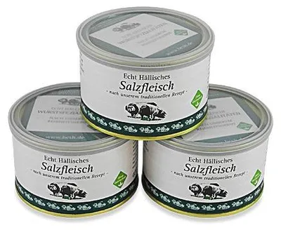 Produktbild von Echt Hällisches Salzfleisch 3er Pack (3 Dosen à 400 g)