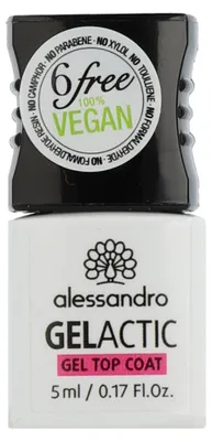 Produktbild von Alessandro Gelactic Gel Top Coat (5 ml)