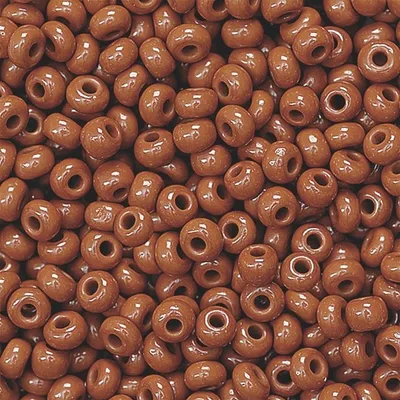 Produktbild von Rocailles 2,5 mm braun VE=6x13g