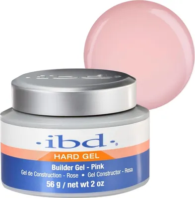 Image de IBD Hard Builder Gel UV Pink, 56 g