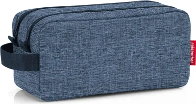 Produktbild von reisenthel duocase, Kosmetiktasche, Ordnungshelfer, Mäppchen, Schminktasche, Tasche, Twist Blue, 3 L, WA4027