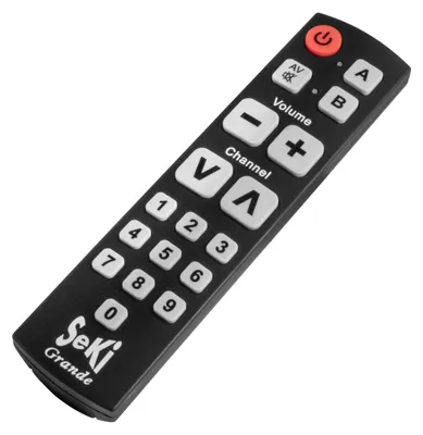 Image de Télécommande universelle - Programmable - Infrarouge - Noir - Pour TV et appareils AV