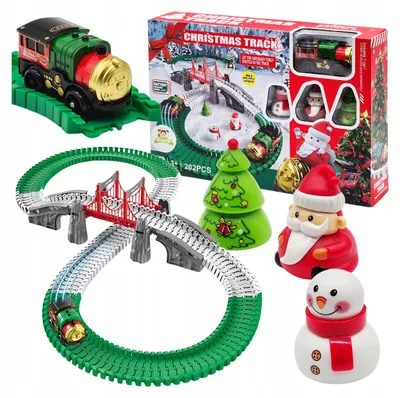 Produktbild von Weihnachtszug Set Polar Express mit Zubehör 228cm