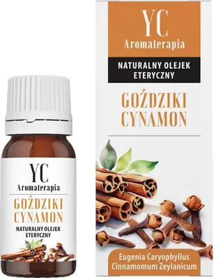 OLEJEK ETERYCZNY GOŹDZIKI Z CYNAMONEM 10 ml - YOUR CANDLE