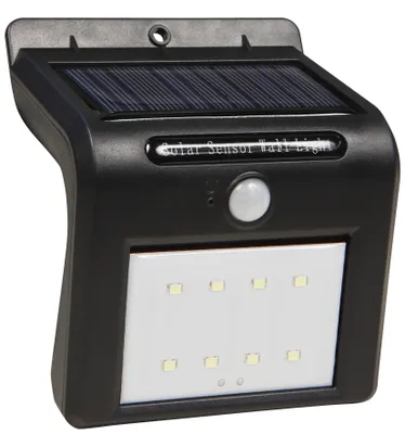 Obrázek produktu pro LED Solar Wandleuchte McShine, Bewegungsmelder, 16 LEDs, 280 lm, Schutzklasse IP65, 1.200mA Akku