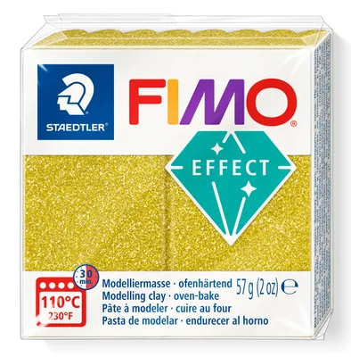 Obrázek produktu pro Staedtler FIMO 8010-112, Modelářská hlína, Zlato, Dospělý, 1 kusů, Sáček, Chlapec/děvče