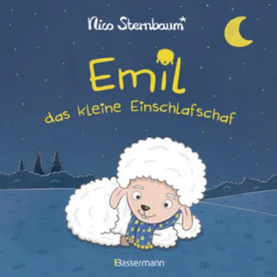 Image de Emil das kleine Einschlafschaf. Eine Gutenachtgeschichte zum Vorlesen und Betrachten. Pappbilderbuch ab 18 Monaten. Vom Autor von "Schüttel den Apfelbaum"