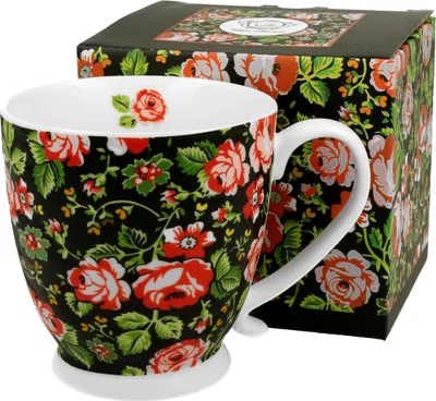 Produktbild von DUO ETNO Jumbobecher 480 ml CRACOVIAN mit Fuß, New Bone China Porzellan