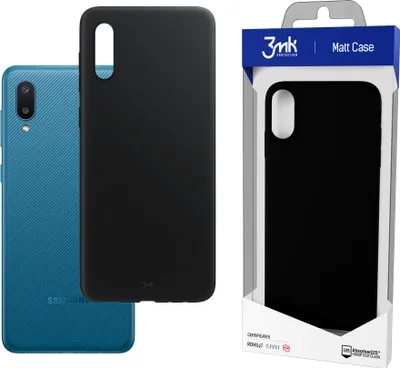 Image de 3mk Matt Case pour Samsung Galaxy M02 - Noir KP21107