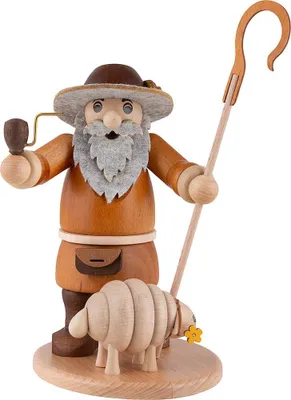 Produktbild von Schäfer (25cm) Räuchermann von Zeidler Holzkunst