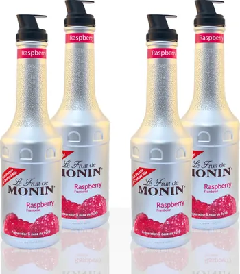 Produktbild von Monin FruchtPüree Mix Himbeere 4 x 1 l