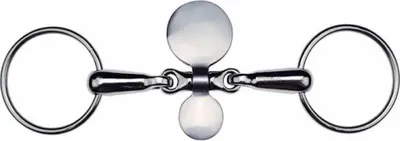 Zdjęcie produktu dla FEELING Tongue Extender Snaffle, rozmiar: ustnik 135 mm grubość ustnika 18 mm
