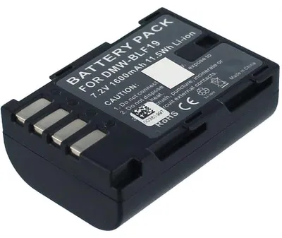 Produktbild von AGI 98466, Digitalkamera, Lithium-Ion, Schwarz, PANASONIC DMW-BLF19