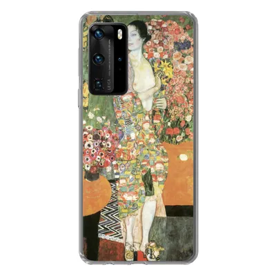 Produktbild von MuchoWow® Handyhülle Schutzhülle Hülle für Huawei P40 Pro Tänzerin - Gustav Klimt Silikon Softcase Handy Hülle - Schutz