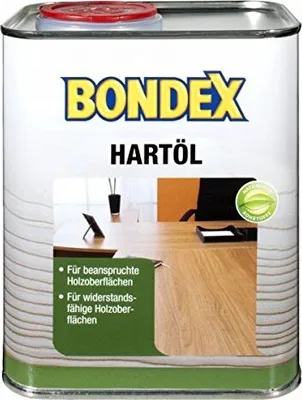 Produktbild von Bondex Hartöl weiss 0,25L Möbelöl Möbel Öl Holzöl Holz Hartholzöl