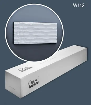 Produktbild von Orac Decor W112-box MODERN 3D Wandpaneel 1 Karton SET mit 7 Zierelement | 14 m