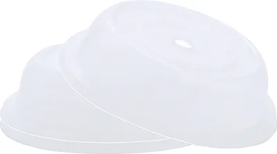 Produktbild von Tellerglocke, transparent-weiß 29 cm